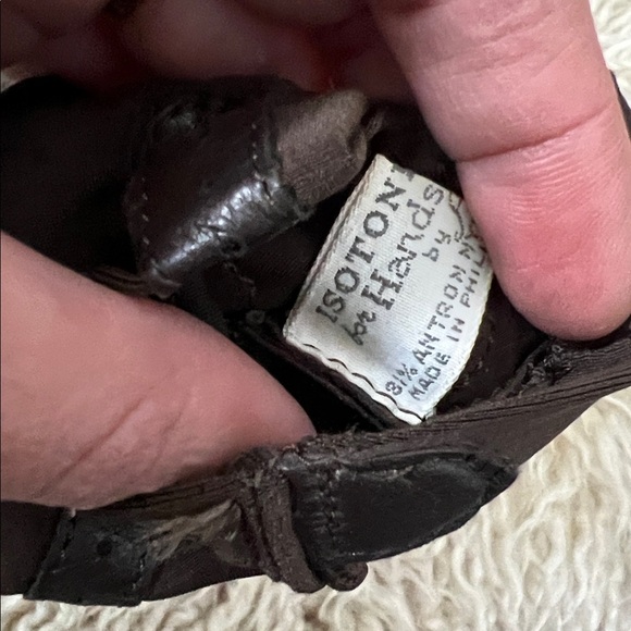 Vintage Elegant Isotoner Beautiful Hands by Aris Brown Gloves - Picture 9 of 11